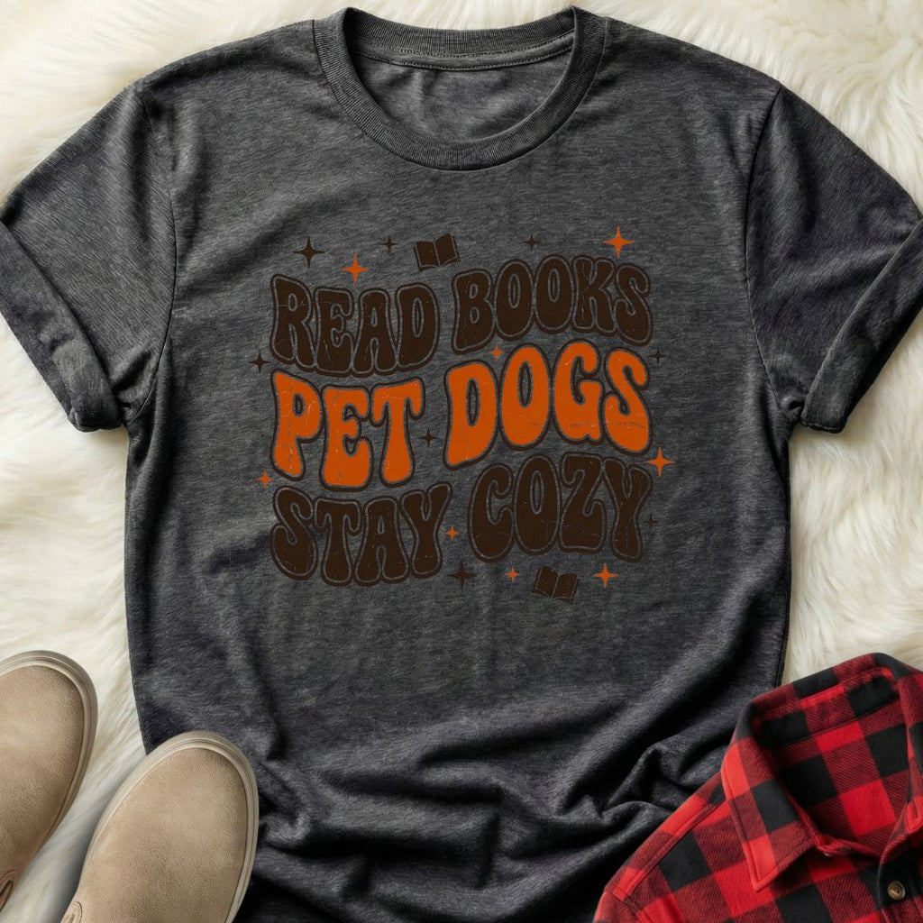 Read Books Pet Dogs T-Shirt