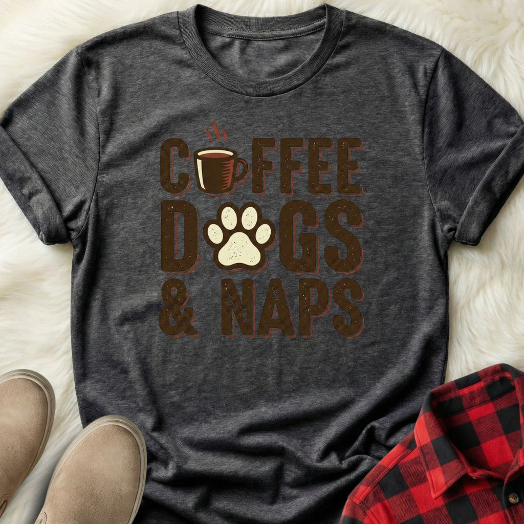 Coffee Dogs & Naps T-Shirt