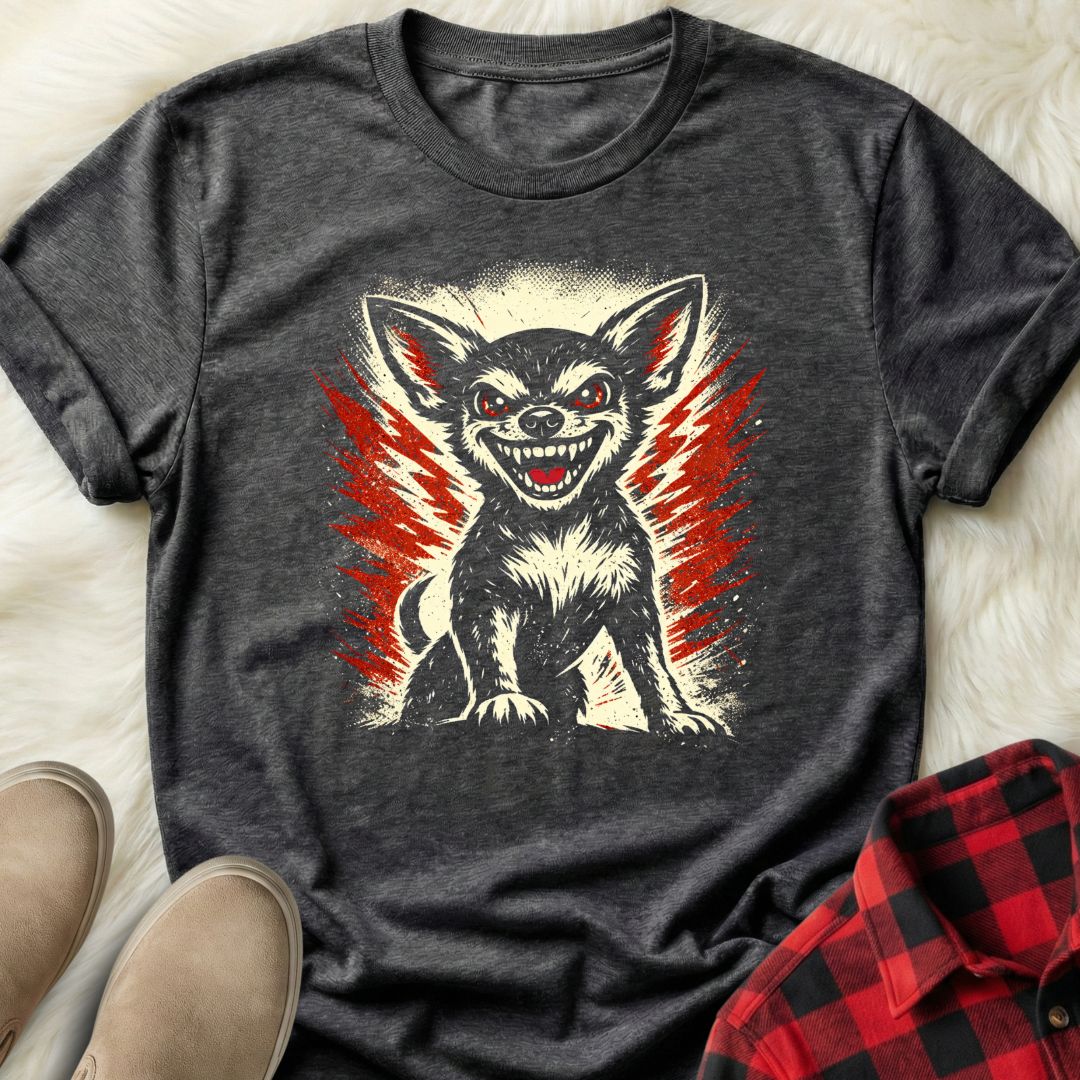 Angry Chihuahua Graphic T-Shirt