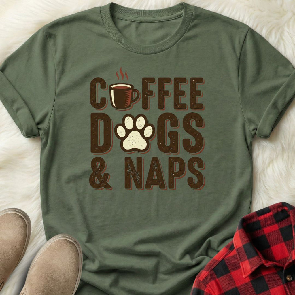 Coffee Dogs & Naps T-Shirt