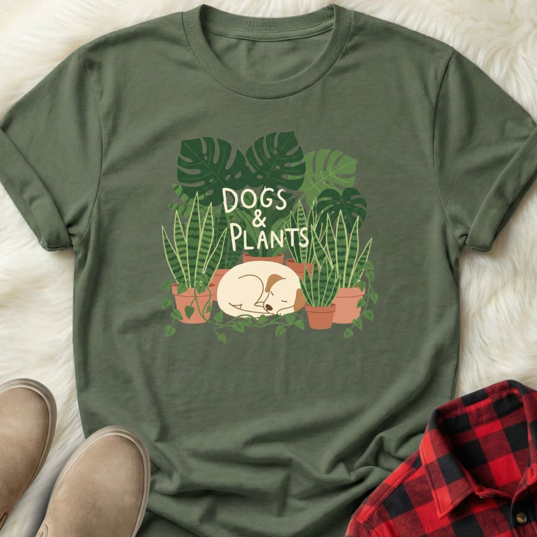 Dogs & Plants T-Shirt
