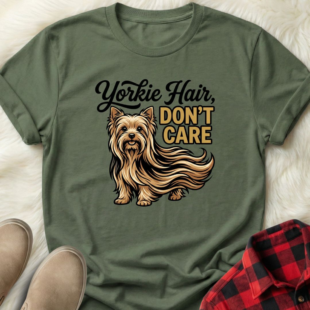 Yorkie Hair T-Shirt