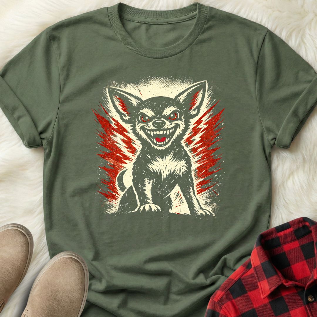 Angry Chihuahua Graphic T-Shirt
