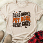 Read Books Pet Dogs T-Shirt