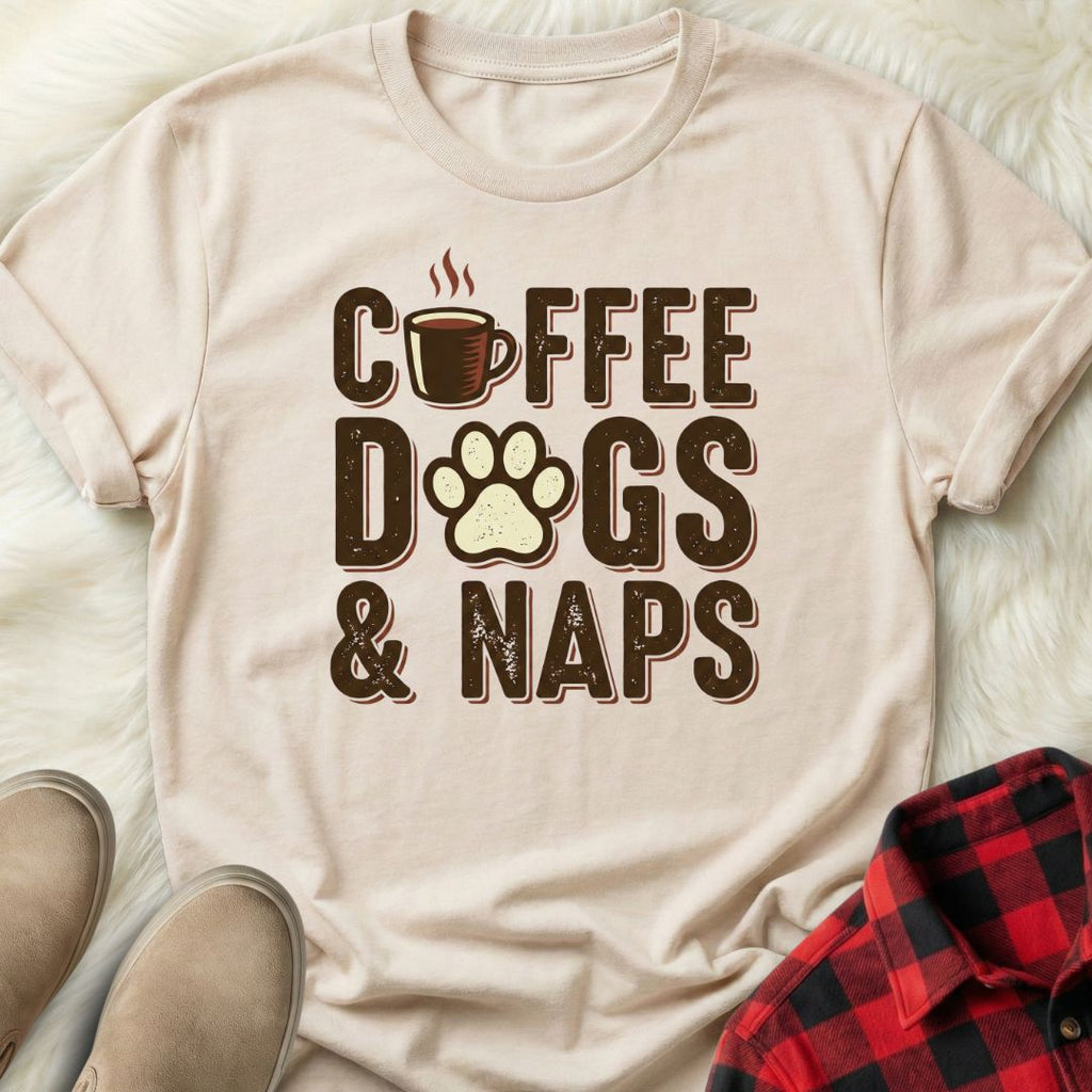 Coffee Dogs & Naps T-Shirt