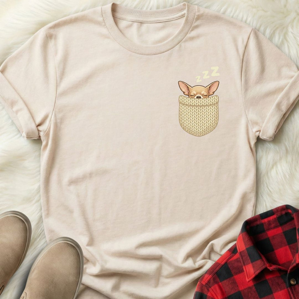 Sleeping Pocket Chihuahua T-Shirt