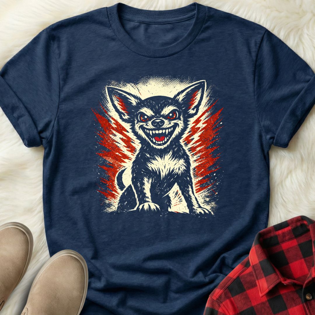 Angry Chihuahua Graphic T-Shirt