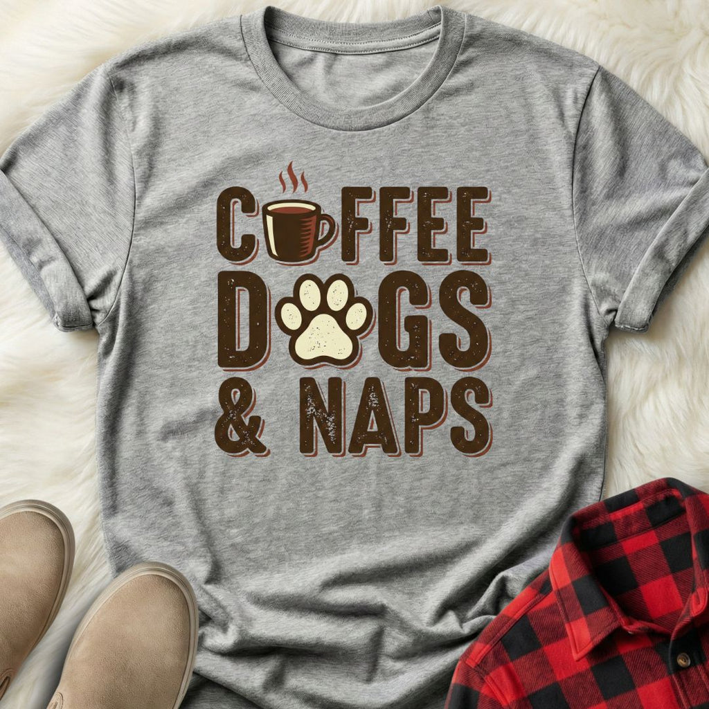 Coffee Dogs & Naps T-Shirt