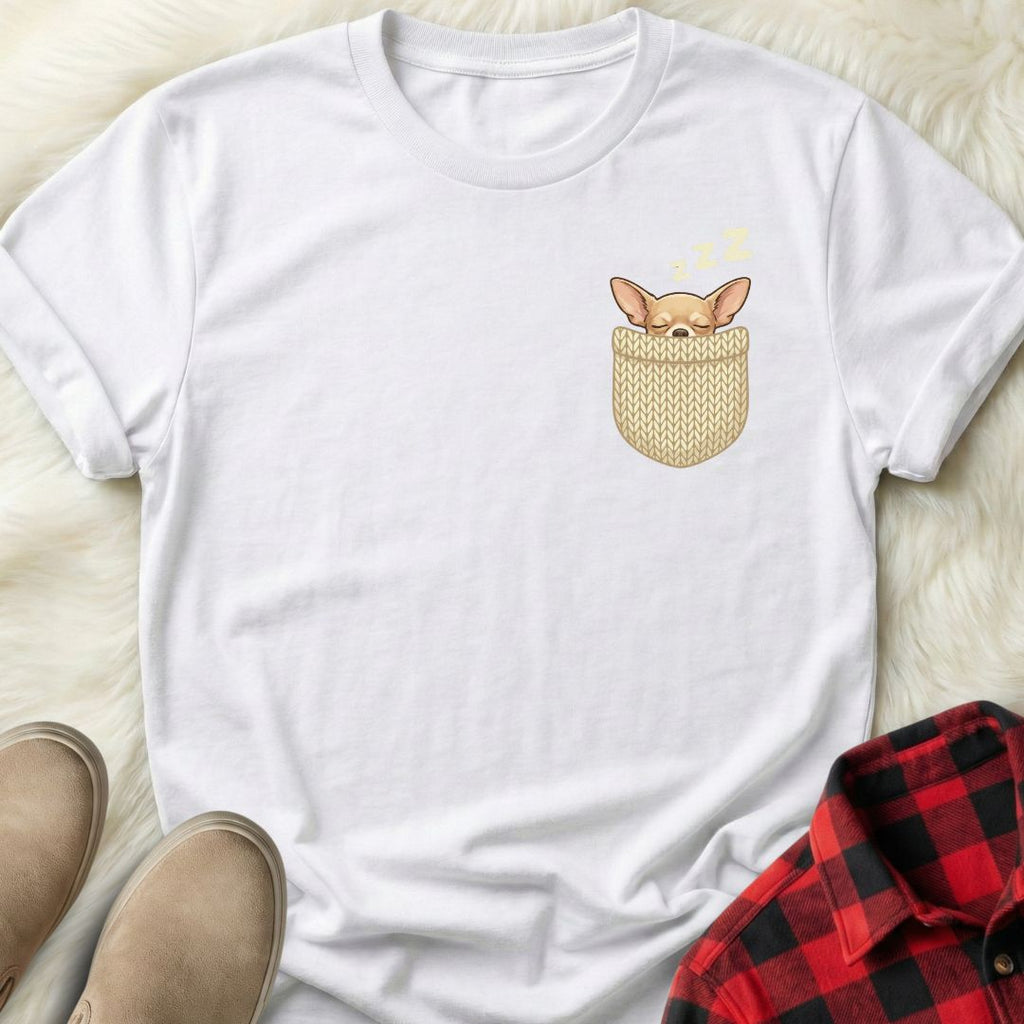 Sleeping Pocket Chihuahua T-Shirt